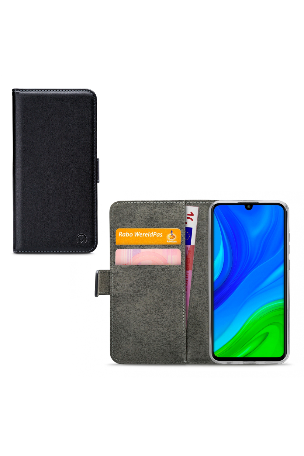 Mobilize Classic Gelly Wallet Book Case Huawei P Smart (2020) Black