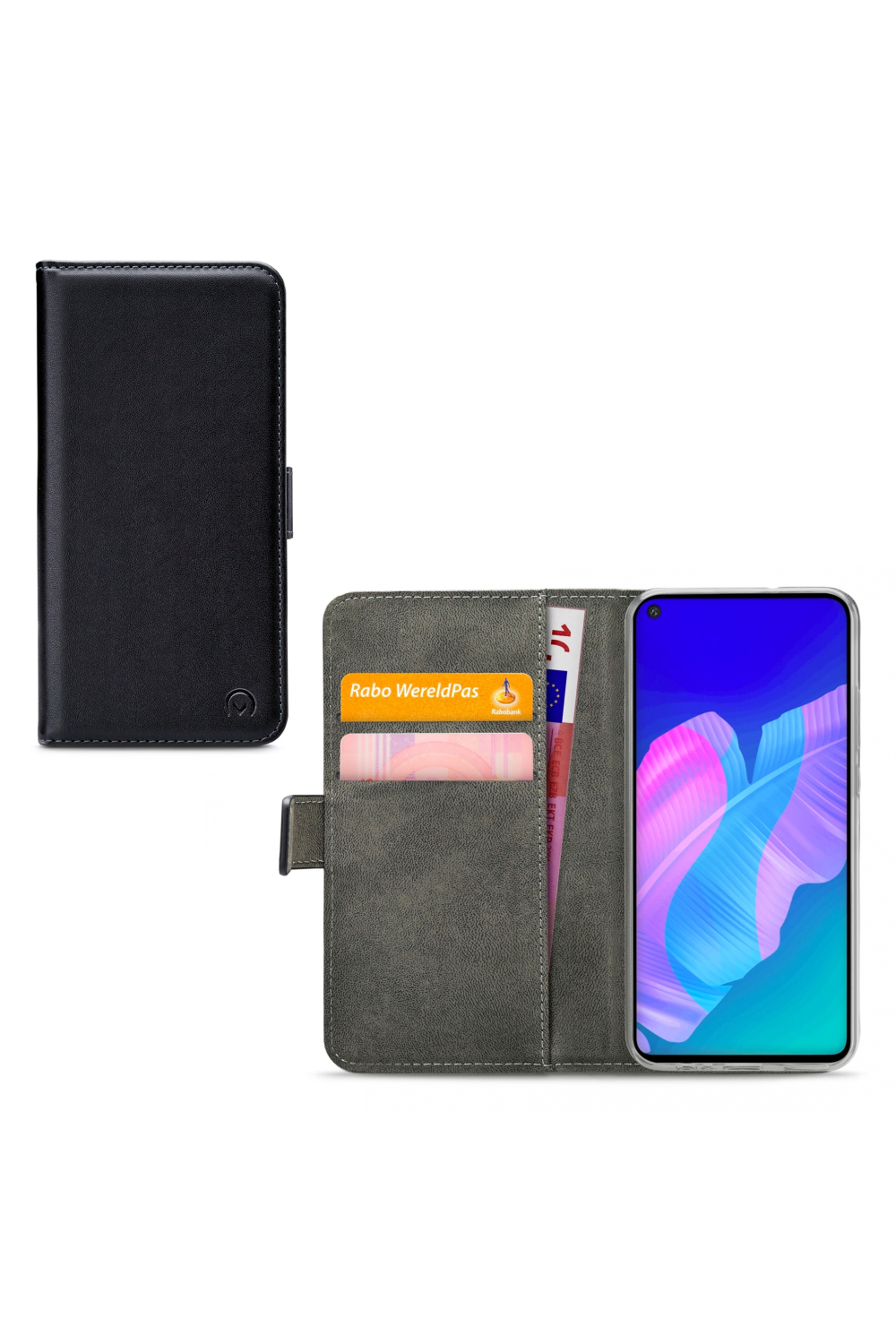 Mobilize Classic Gelly Wallet Book Case Huawei P40 Lite E Black