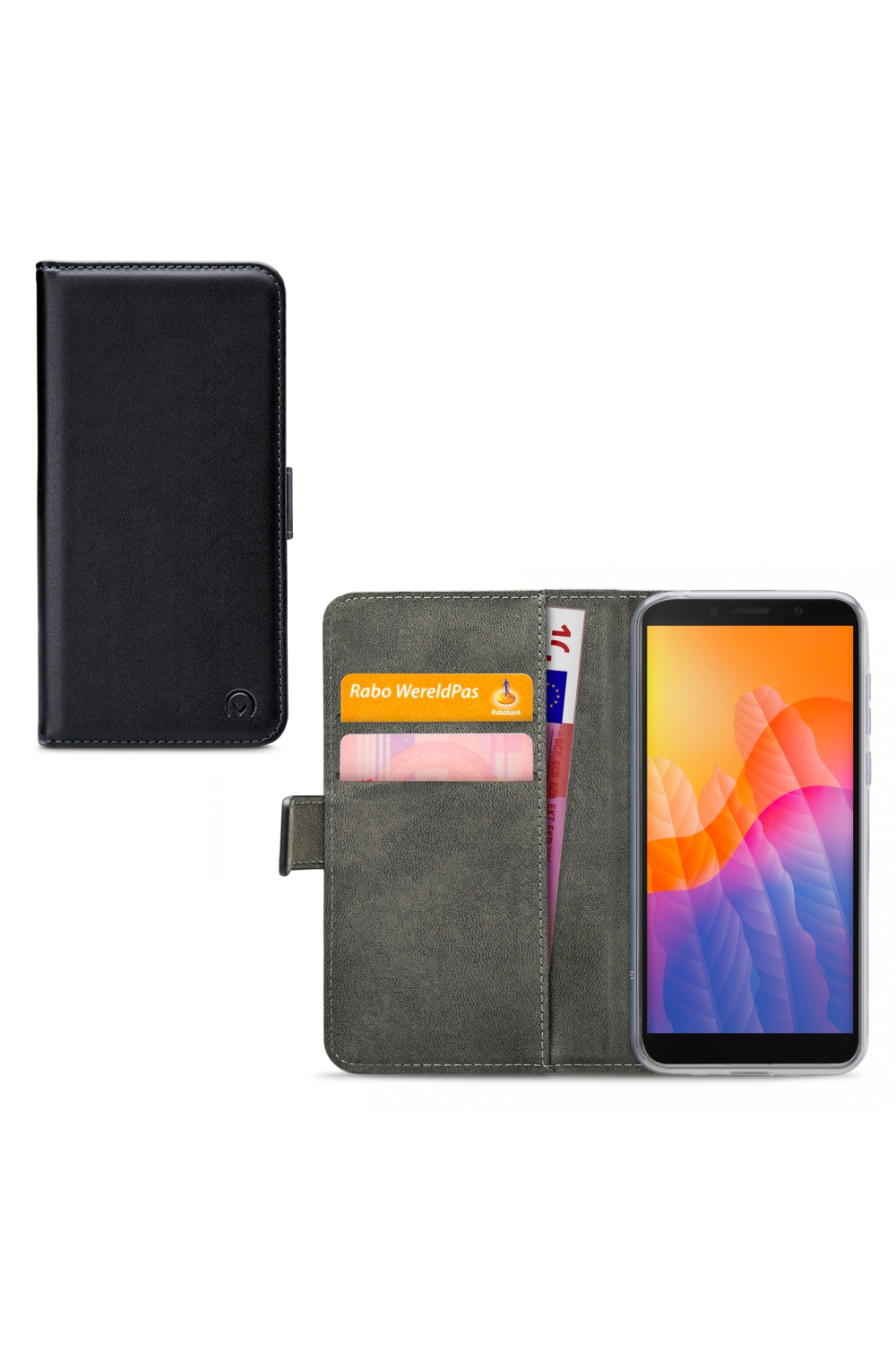 Mobilize Classic Gelly Wallet Book Case Huawei Y5P Black