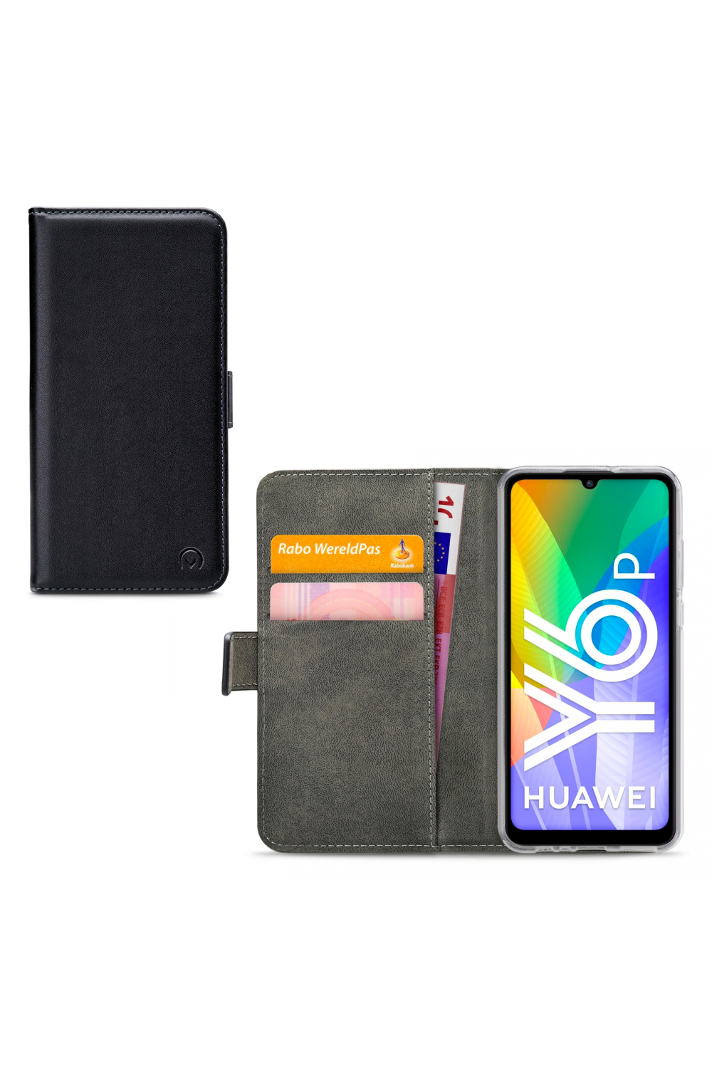 Mobilize Classic Gelly Wallet Book Case Huawei Y6P Black