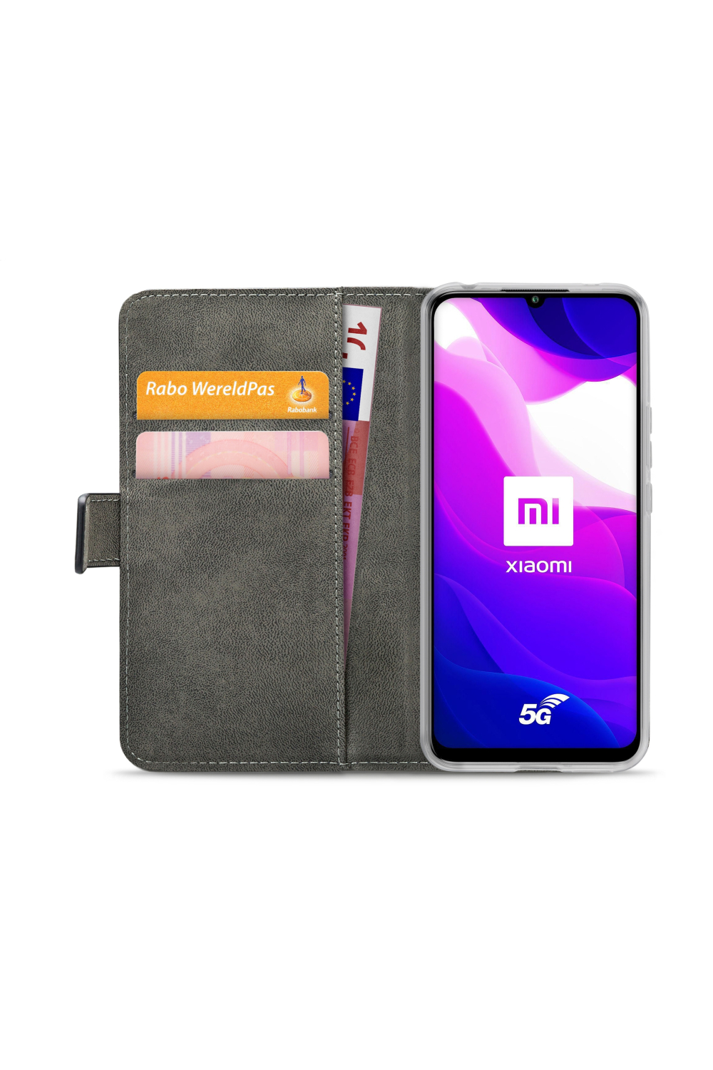 Mobilize Classic Gelly Wallet Book Case Xiaomi Mi 10 Lite Black - Afbeelding 4