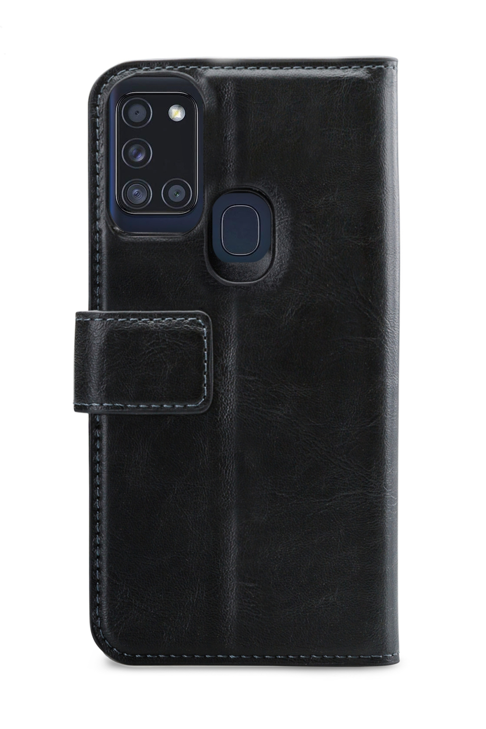 Mobilize 2In1 Gelly Wallet Case Samsung Galaxy A21S Black - Afbeelding 2