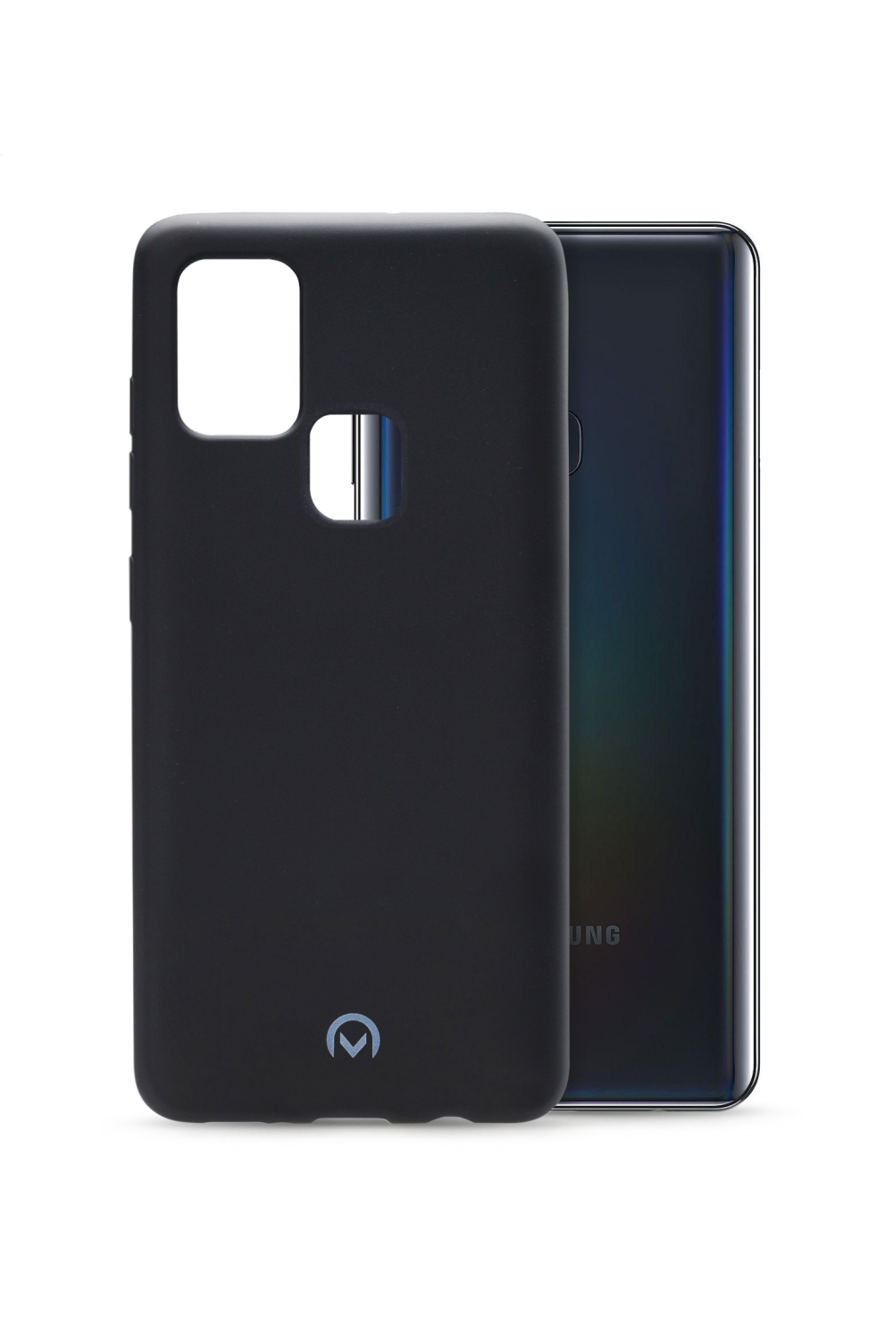 Mobilize Rubber Gelly Case Samsung Galaxy A21S Matt Black