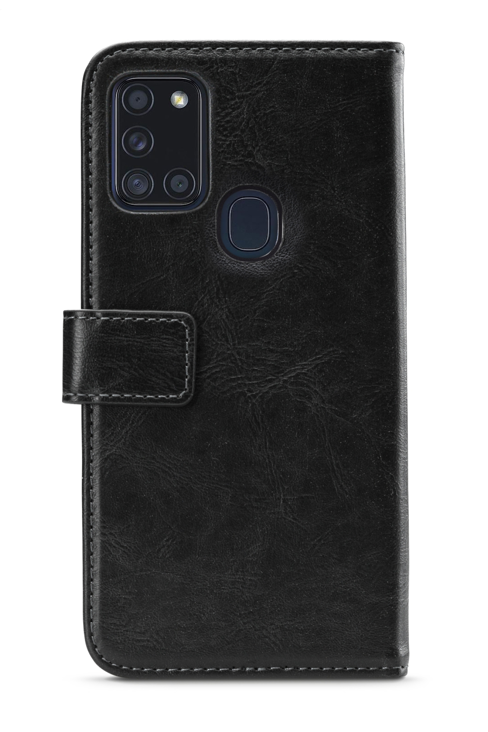 Mobilize Elite Gelly Wallet Book Case Samsung Galaxy A21S Black - Afbeelding 3