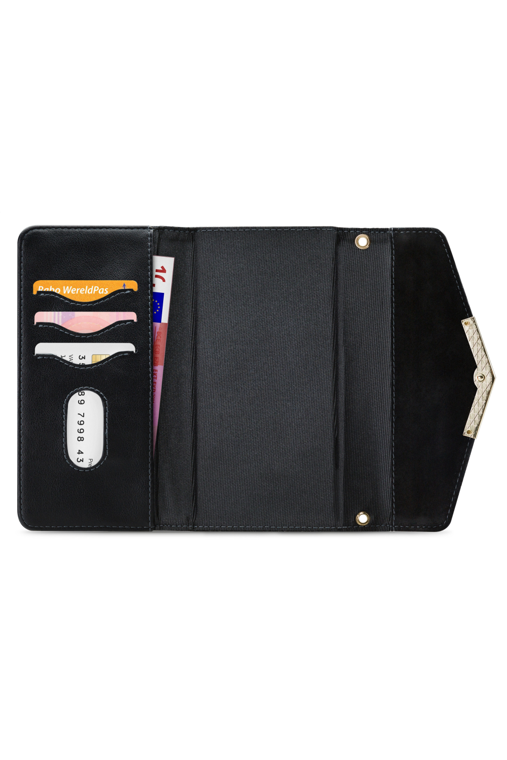 Mobilize 2In1 Gelly Velvet Clutch For Apple Iphone 12/12 Pro Deep Black - Afbeelding 3