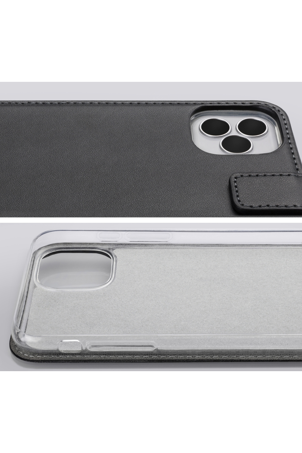 Mobilize Classic Gelly Flip Case Apple Iphone 12 Mini Black - Afbeelding 6