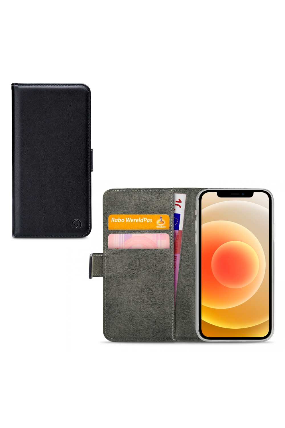 Mobilize Classic Gelly Wallet Book Case Apple Iphone 12/12 Pro Black