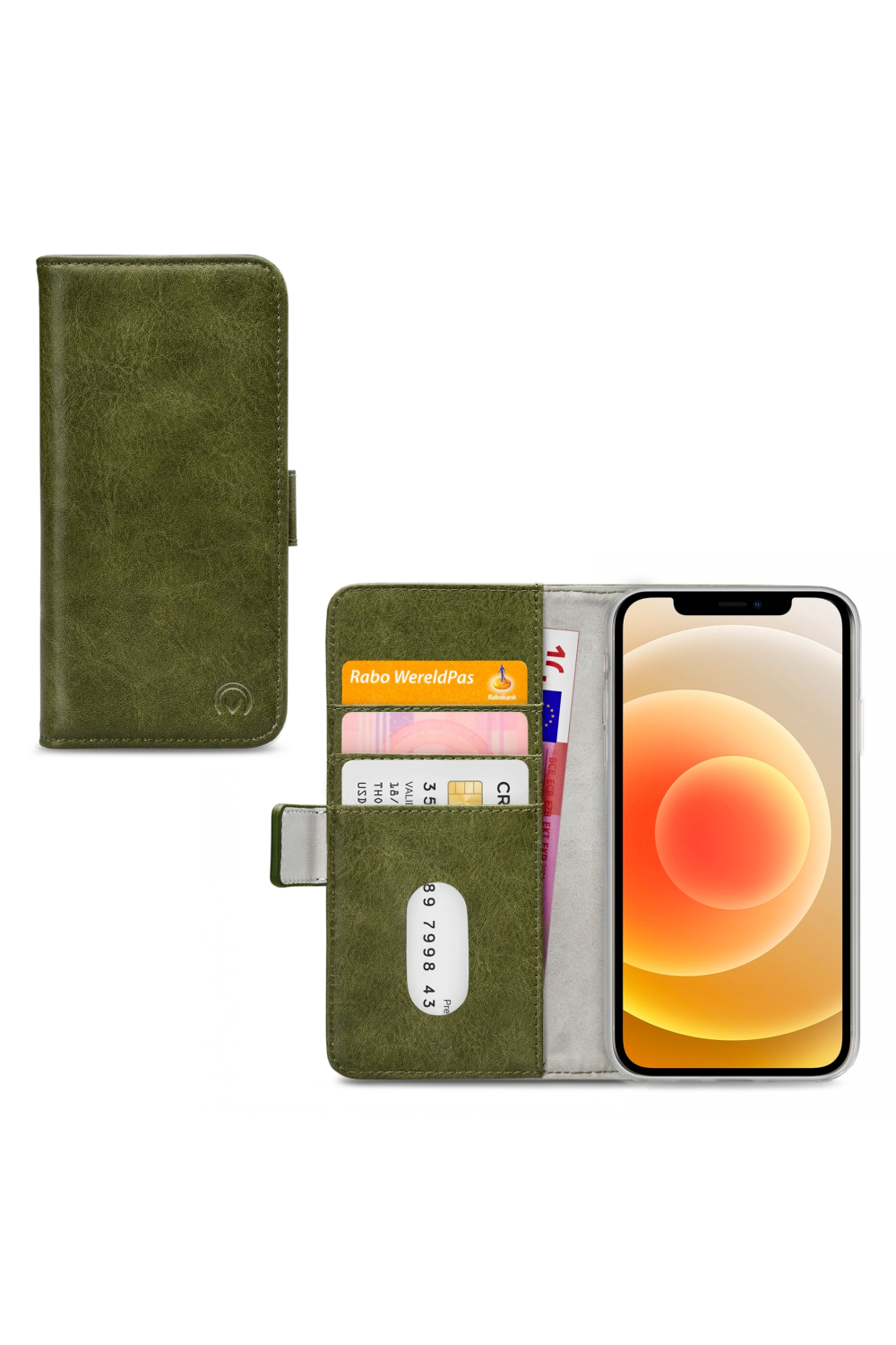 Mobilize Elite Gelly Wallet Book Case Apple Iphone 12/12 Pro Green