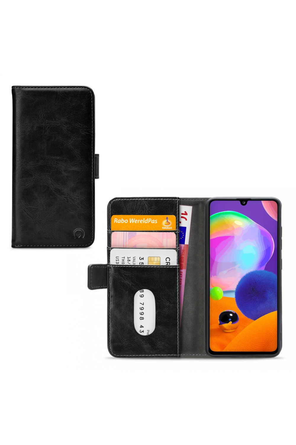 Mobilize Elite Gelly Wallet Book Case Samsung Galaxy A31 Black