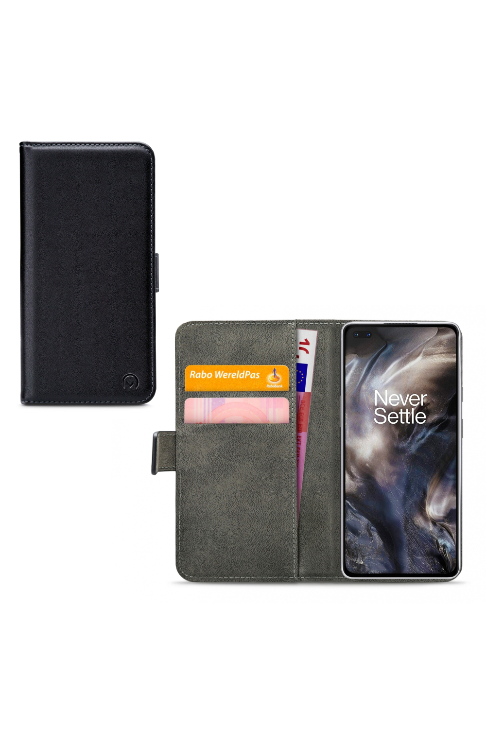 Mobilize Classic Gelly Wallet Book Case Oneplus Nord 5G Black