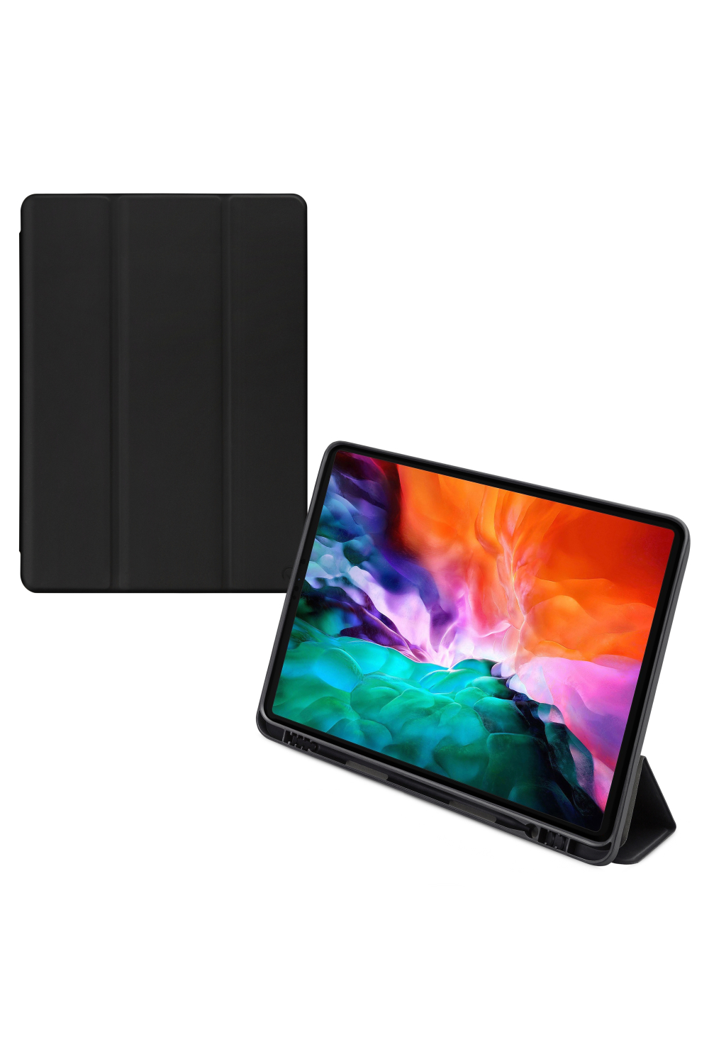 Mobilize Solid Folio Case For Apple Ipad Pro 12.9 (2018/2020/2021/2022) Black