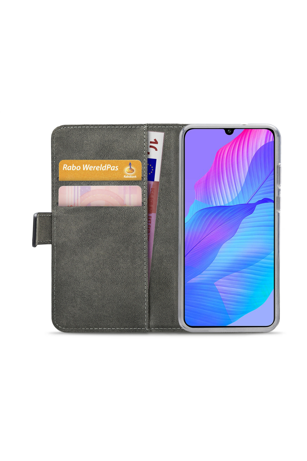 Mobilize Classic Gelly Wallet Book Case Huawei P Smart S Black - Afbeelding 4