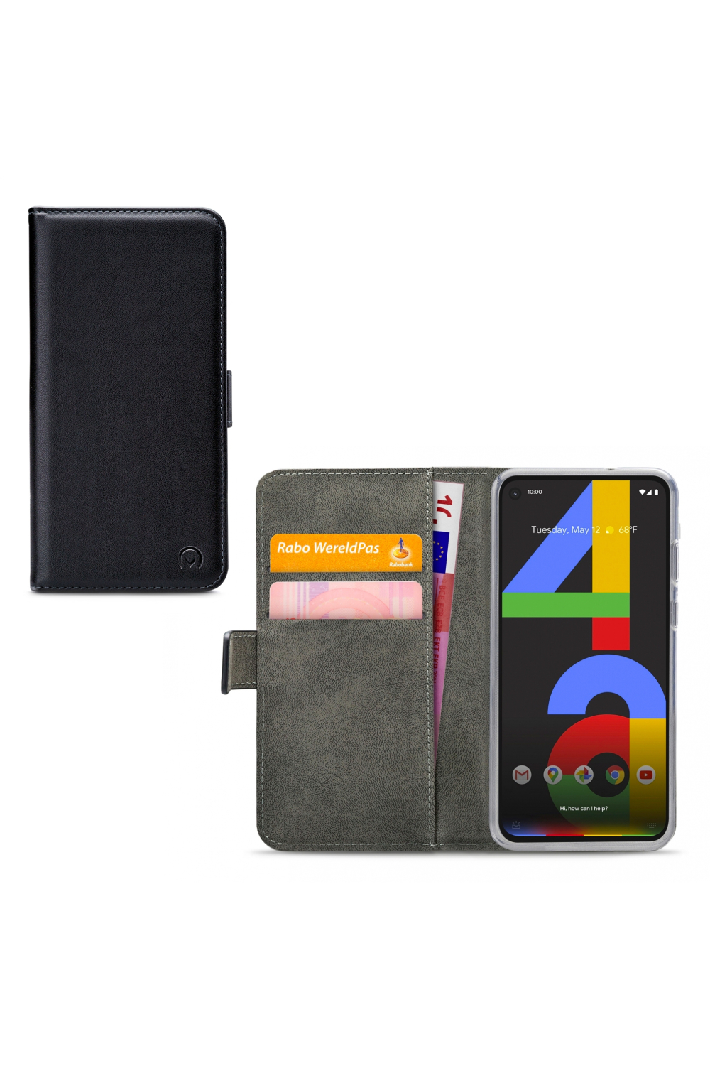 Mobilize Classic Gelly Wallet Book Case Google Pixel 4A 5G Black