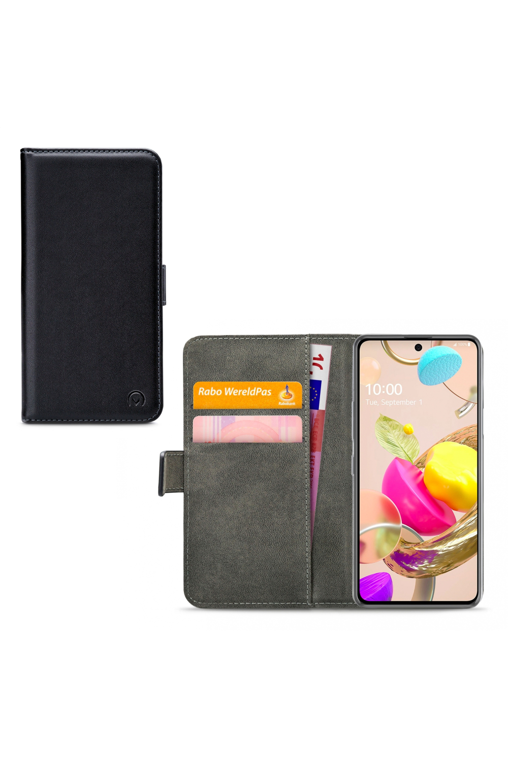 Mobilize Classic Gelly Wallet Book Case Lg K42 Black