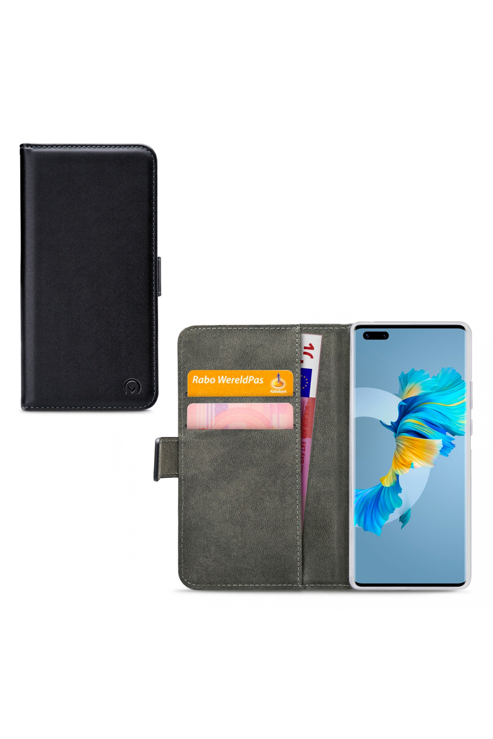 Mobilize Classic Gelly Wallet Book Case Huawei Mate 40 Pro Black