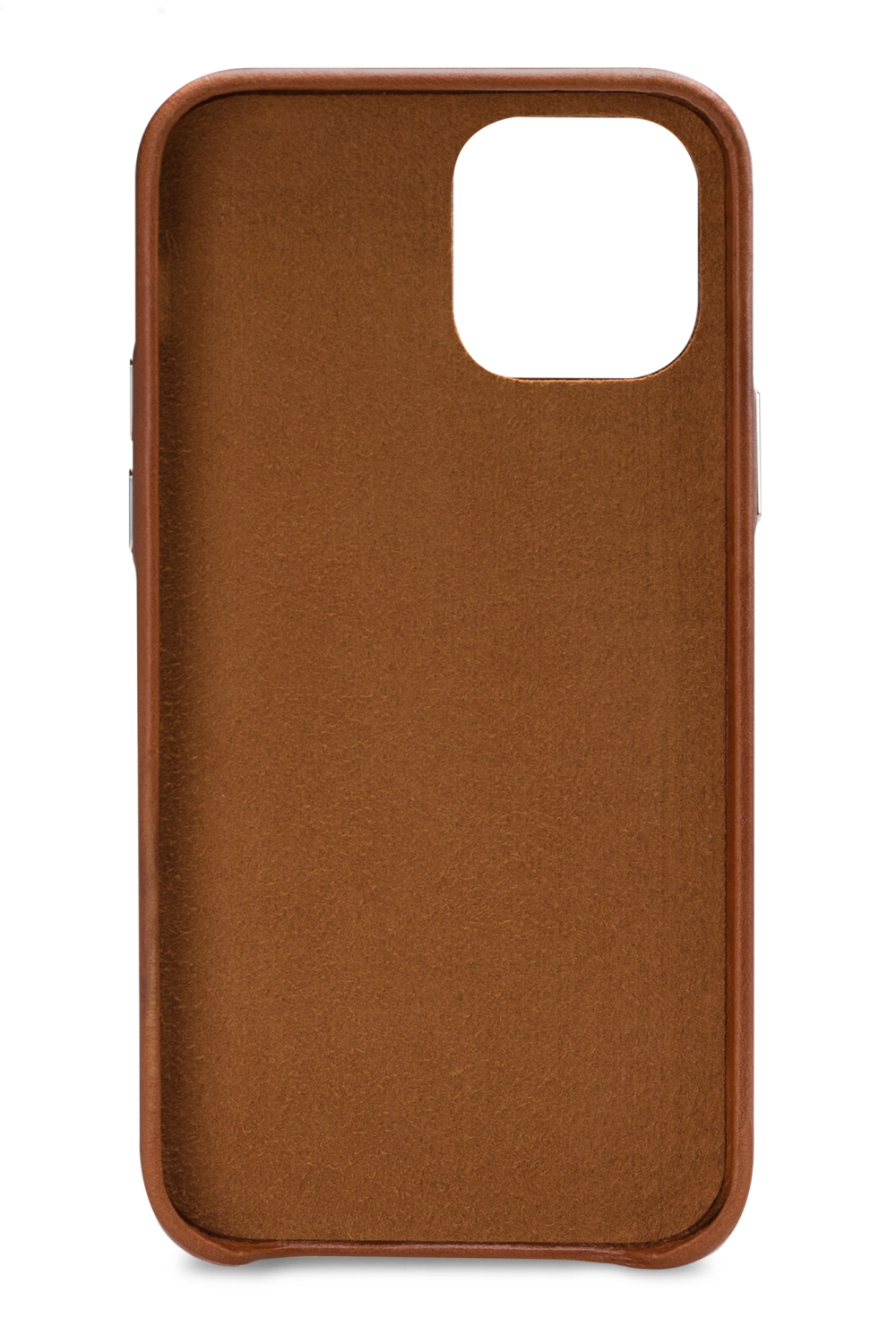Senza Desire Leather Cover With Card Slot Apple Iphone 12 Mini Burned Cognac - Afbeelding 2