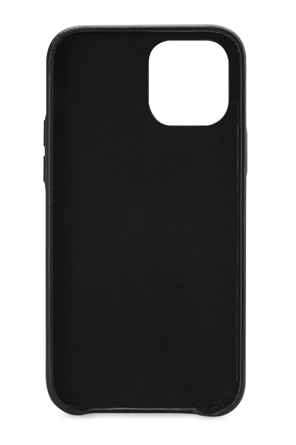 Senza Pure Leather Cover With Card Slot Apple Iphone 12 Mini Deep Black - Afbeelding 2