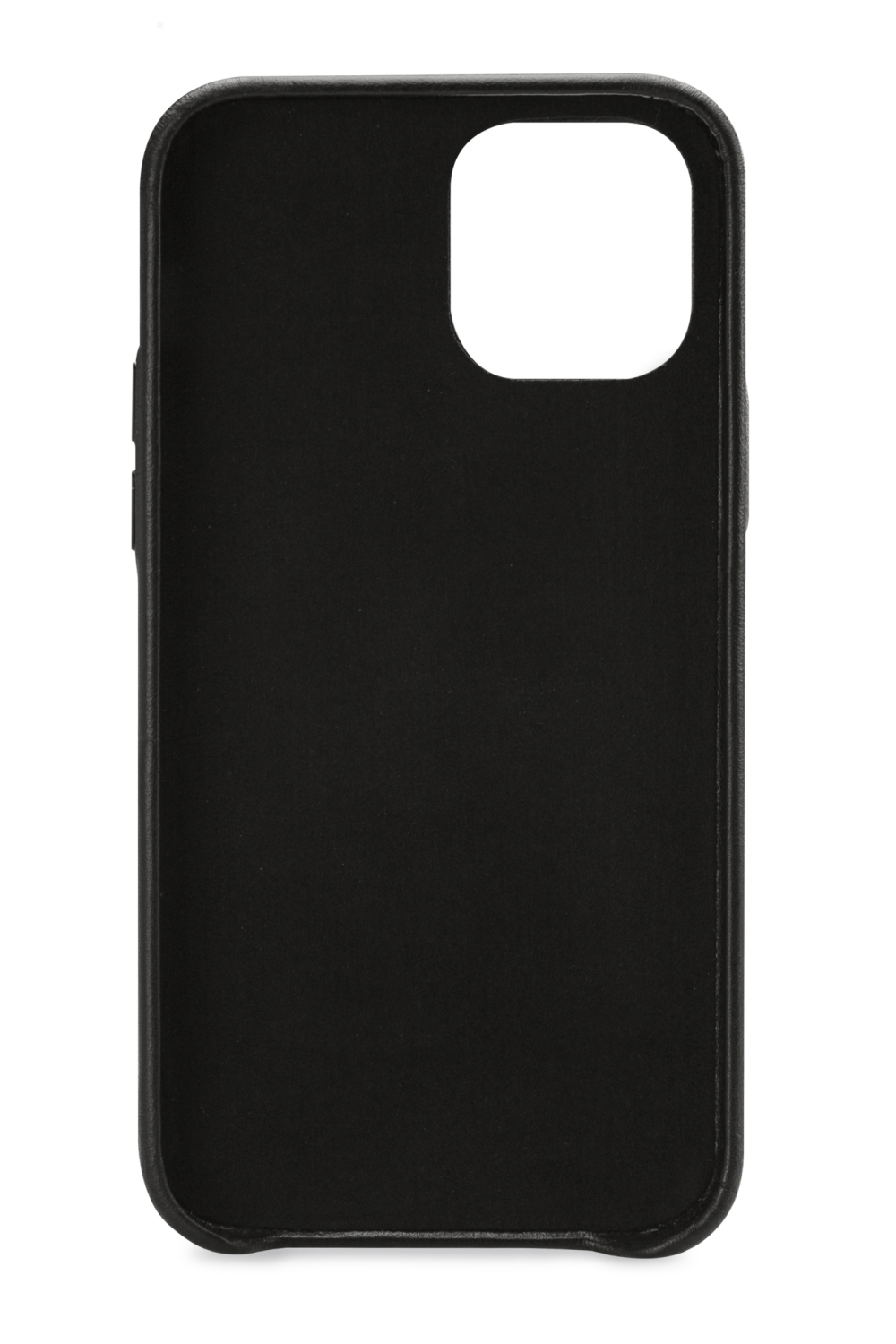 Senza Pure Leather Cover With Card Slot Apple Iphone 12/12 Pro Deep Black - Afbeelding 2