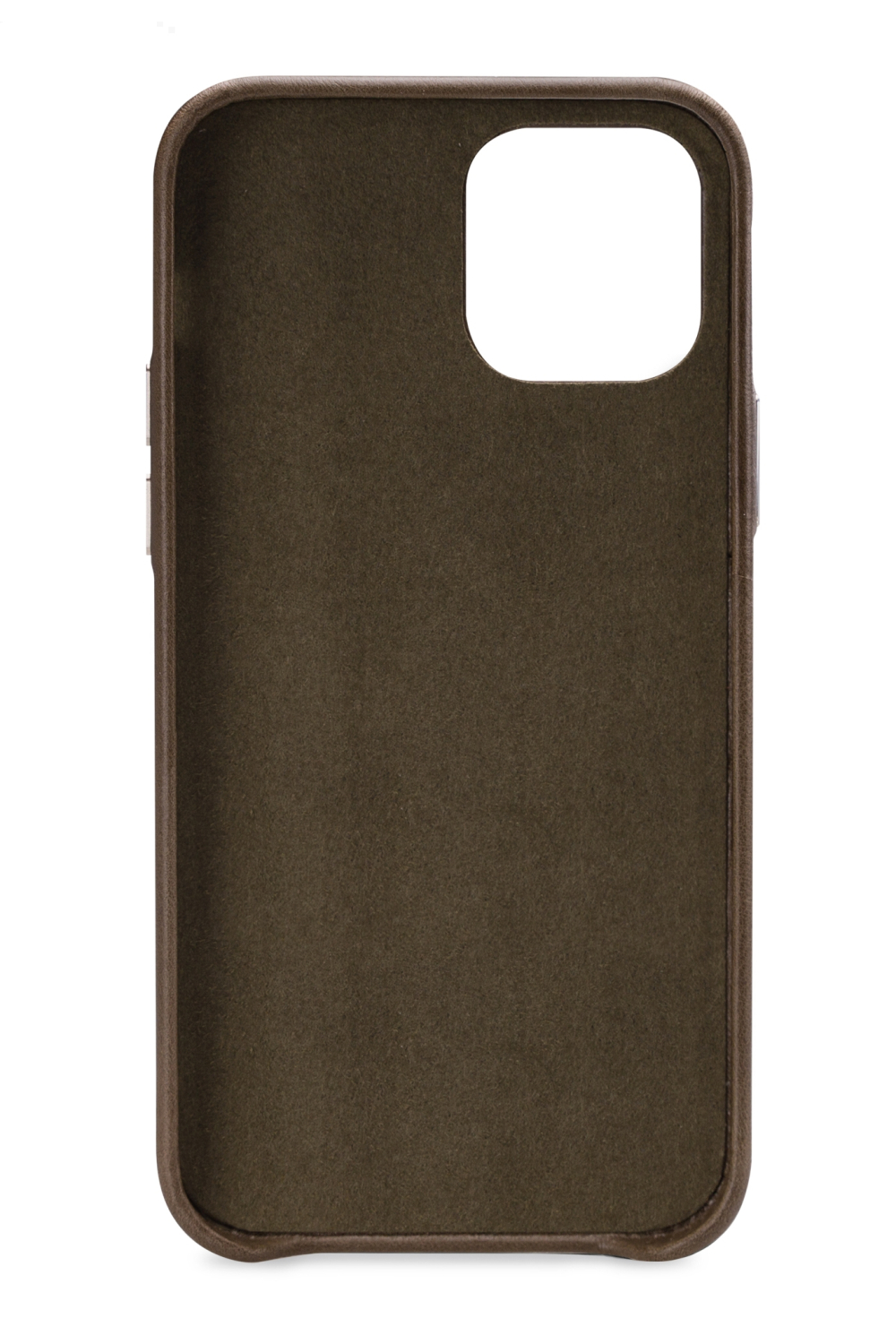 Senza Desire Leather Cover With Card Slot Apple Iphone 12 Mini Burned Olive - Afbeelding 2