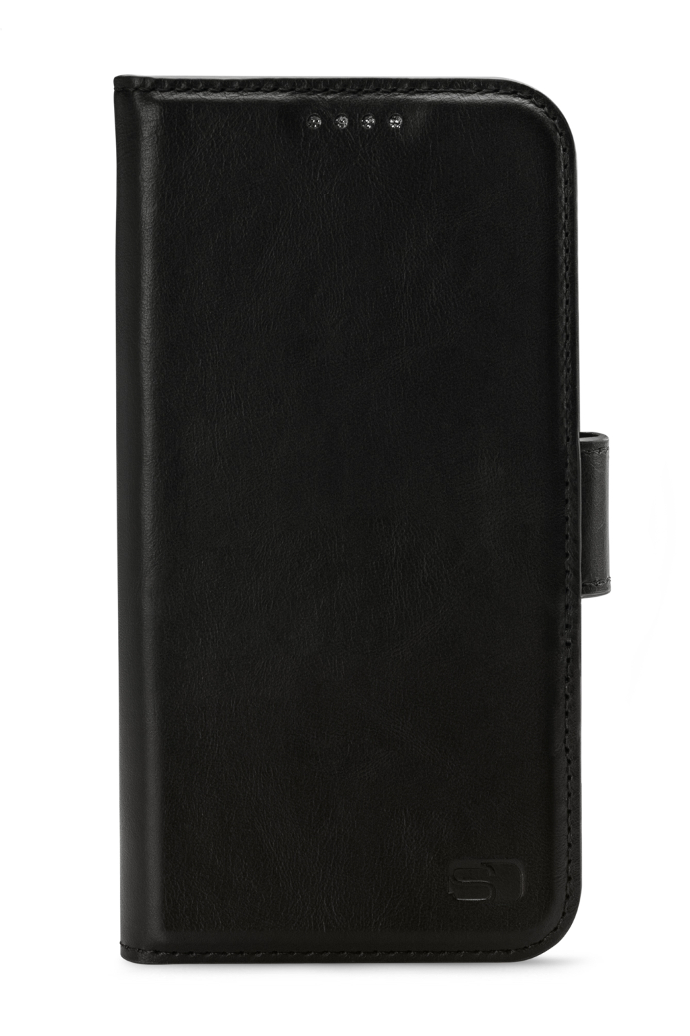 Senza Pure Leather Wallet Apple Iphone 12 Mini Deep Black