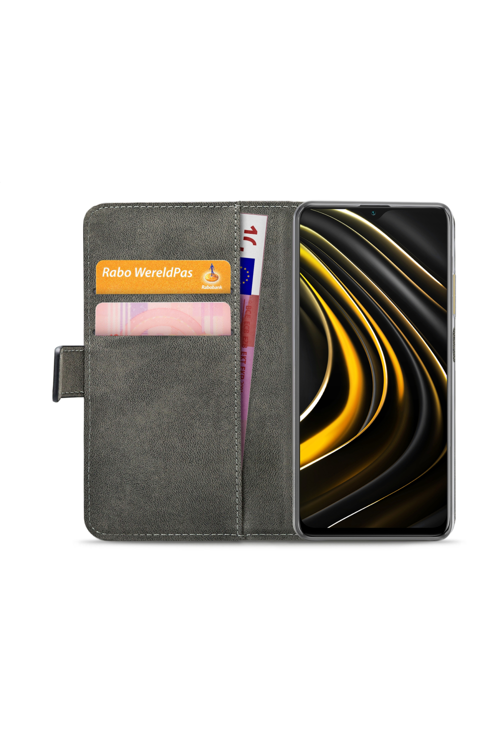 Mobilize Classic Gelly Wallet Book Case Xiaomi Poco M3 Black - Afbeelding 4