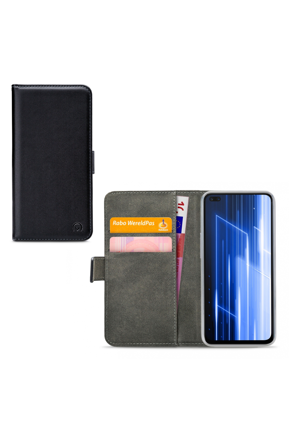 Mobilize Classic Gelly Wallet Book Case Realme X50 5G Black