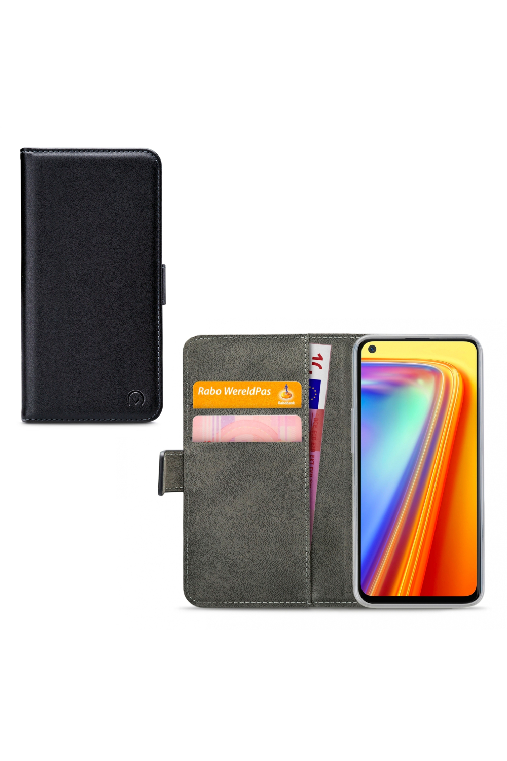 Mobilize Classic Gelly Wallet Book Case Realme 7 Black