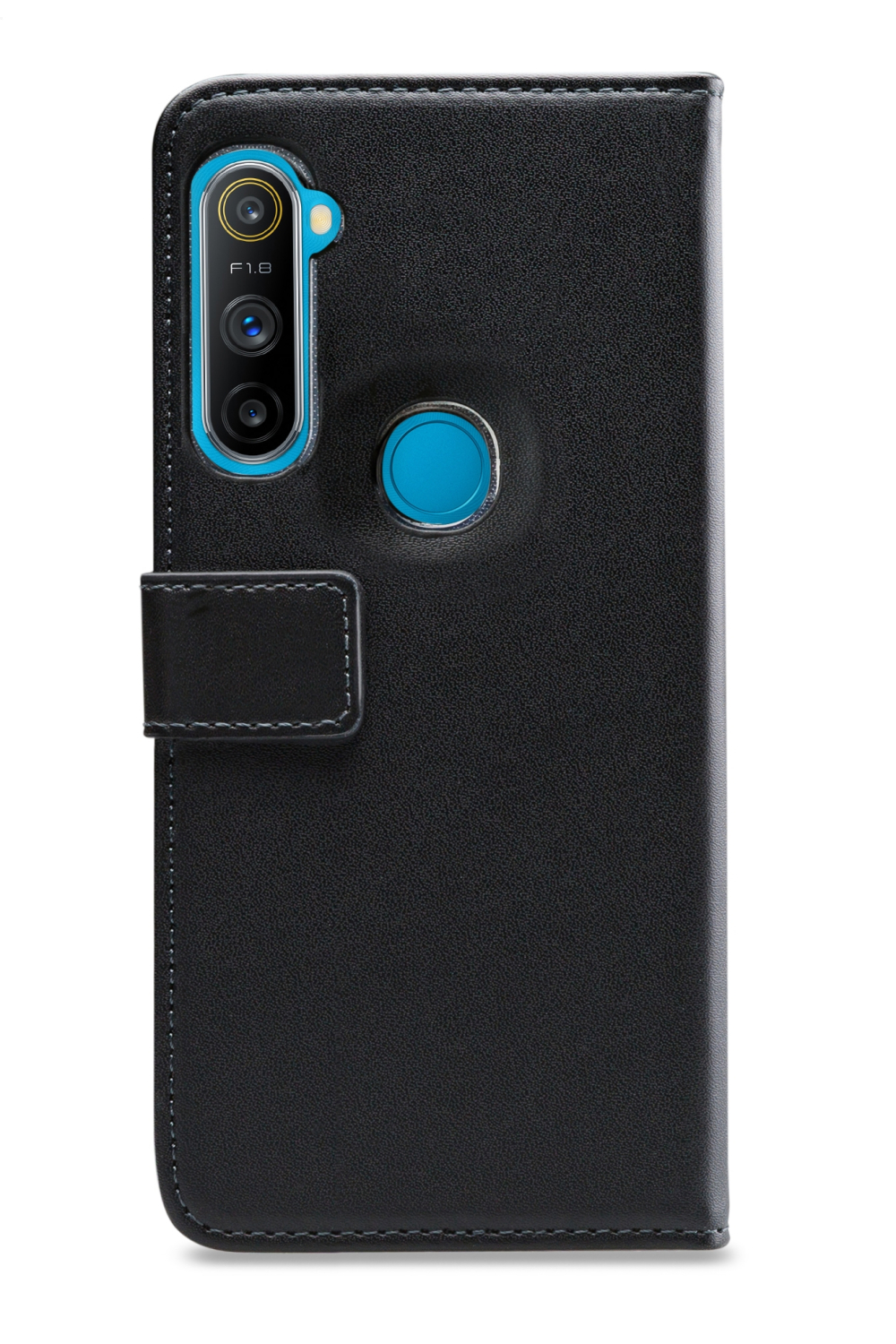 Mobilize Classic Gelly Wallet Book Case Realme C3 Black - Afbeelding 3