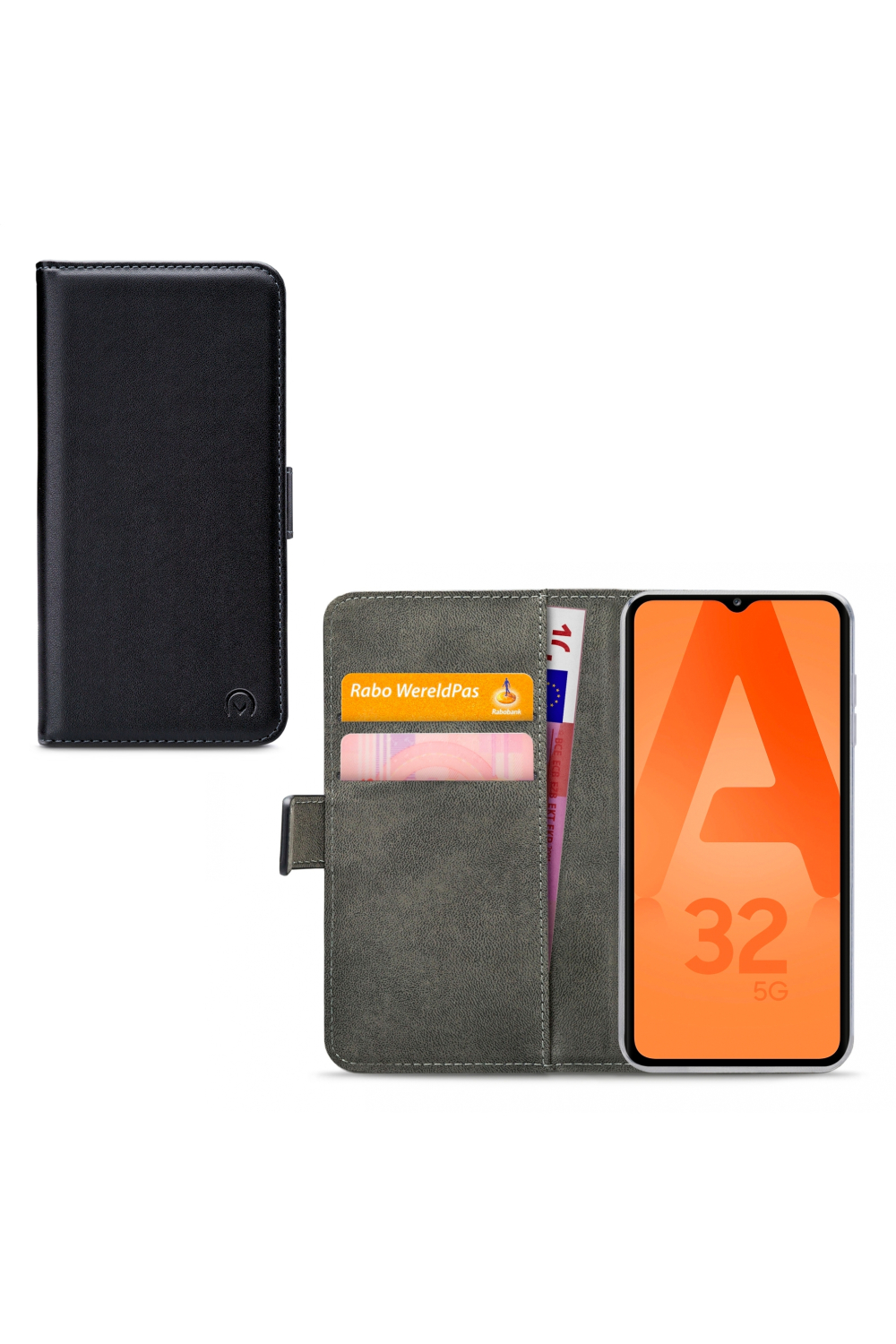 Mobilize Classic Gelly Wallet Book Case Samsung Galaxy A32 5G Black