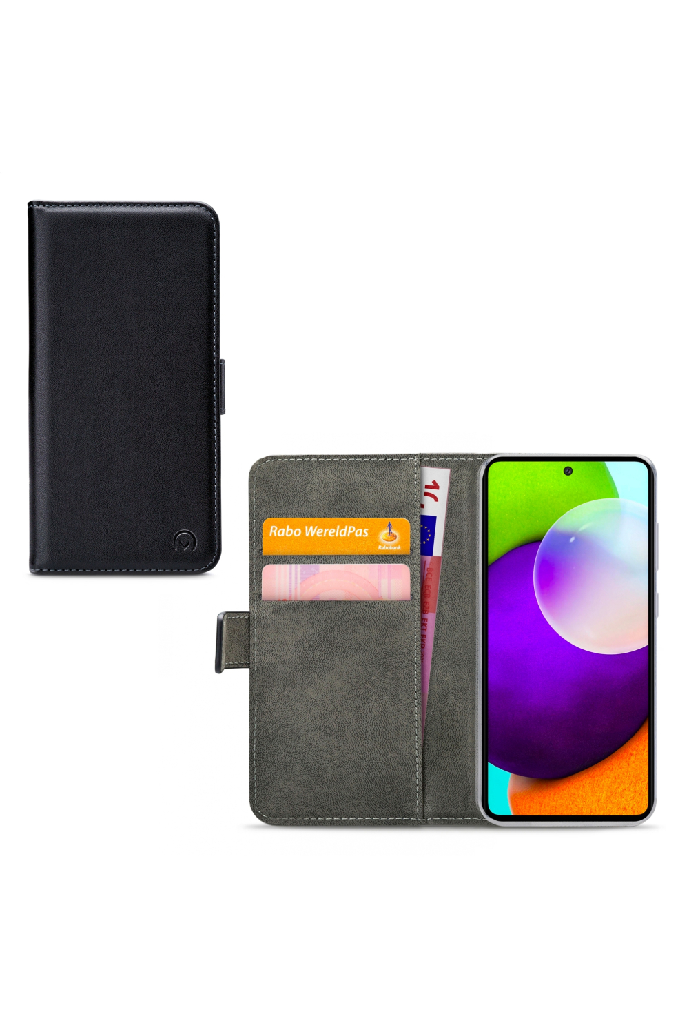 Mobilize Classic Gelly Wallet Book Case Samsung Galaxy A52/A52 5G/A52S 5G Black