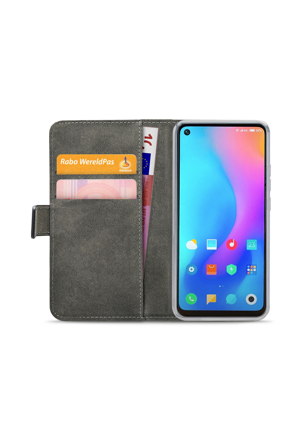 Mobilize Classic Gelly Wallet Book Case Xiaomi Mi 11 Lite//Mi 11 Lite 5G/11 Lite 5G Ne Black - Afbeelding 4