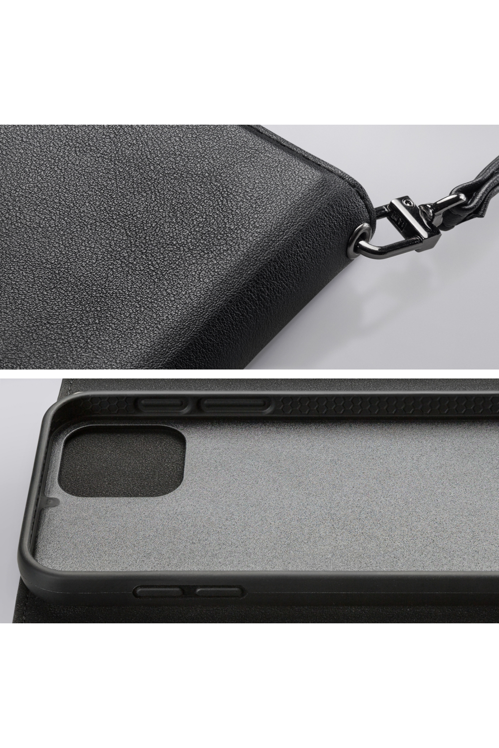 Mobilize 2In1 Elegant Magnet Clutch Apple Iphone 12 Mini Black Croco - Afbeelding 6