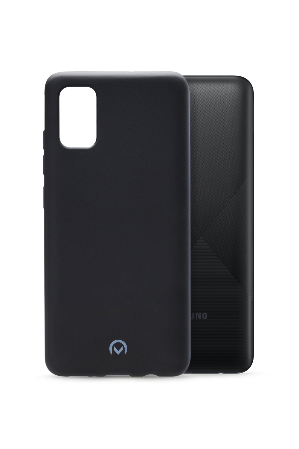 Mobilize Rubber Gelly Case Samsung Galaxy A02S Matt Black