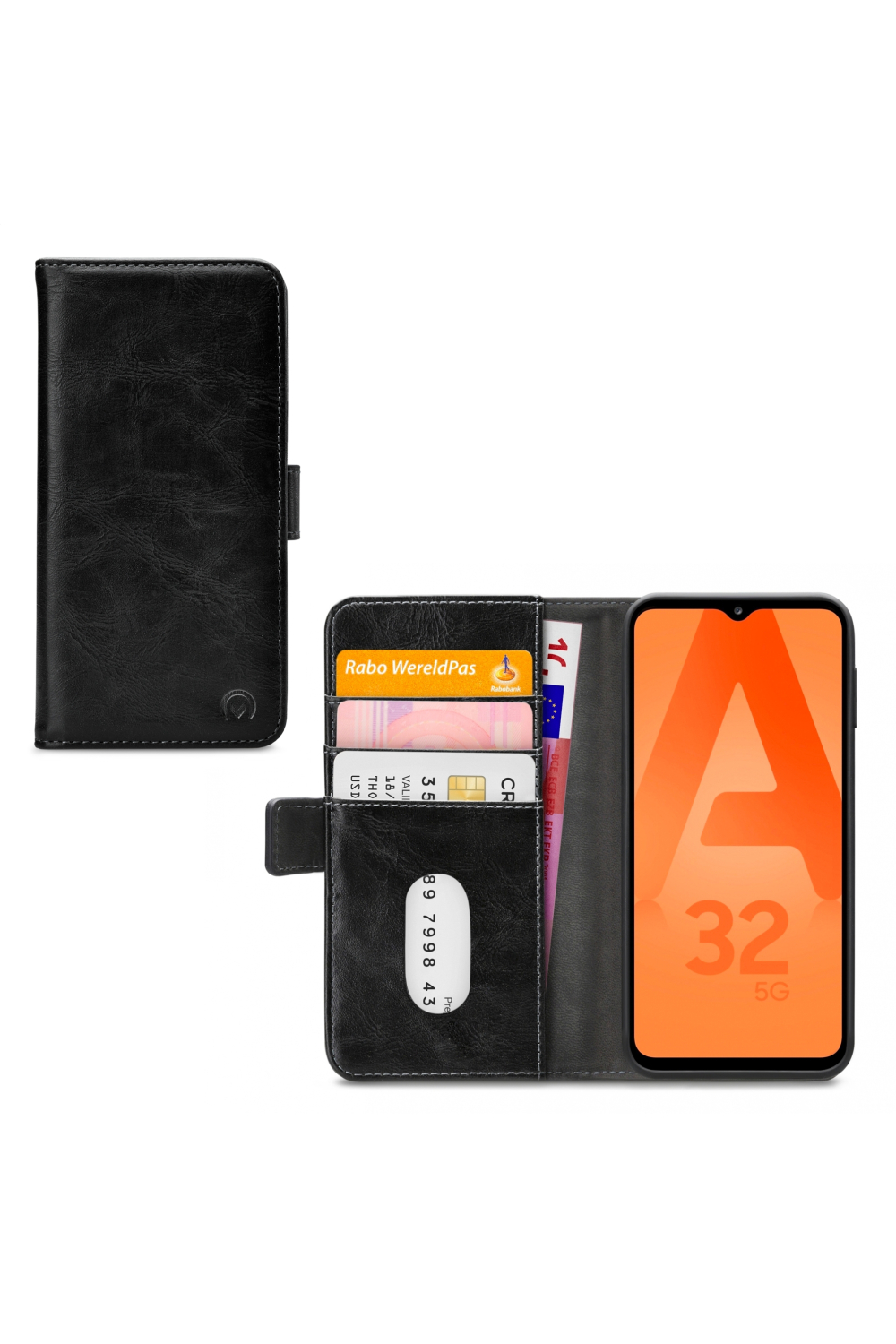 Mobilize Elite Gelly Wallet Book Case Samsung Galaxy A32 5G Black
