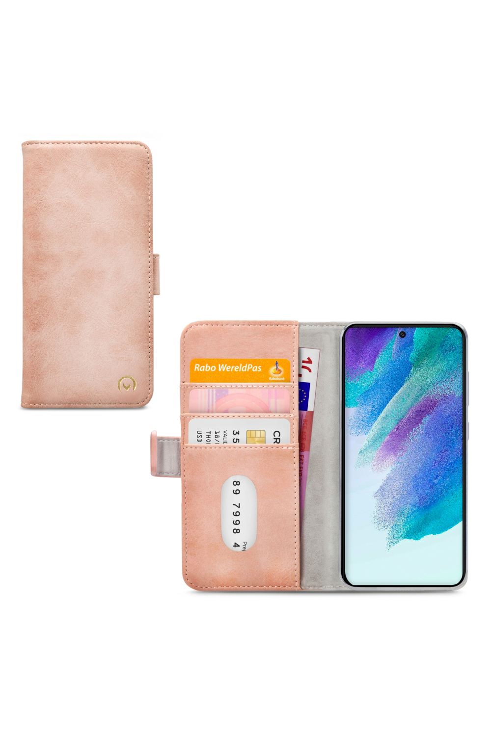 Mobilize Elite Gelly Wallet Book Case Samsung Galaxy A52/A52 5G/A52S 5G Soft Pink