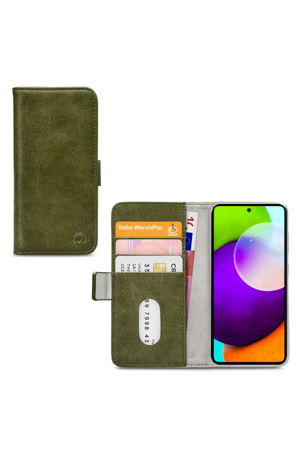 Mobilize Elite Gelly Wallet Book Case Samsung Galaxy A52/A52 5G/A52S 5G Green