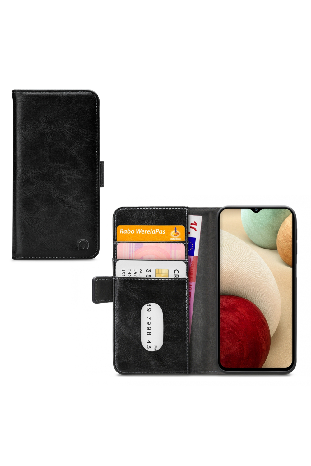 Mobilize Elite Gelly Wallet Book Case Samsung Galaxy A12/M12 Black