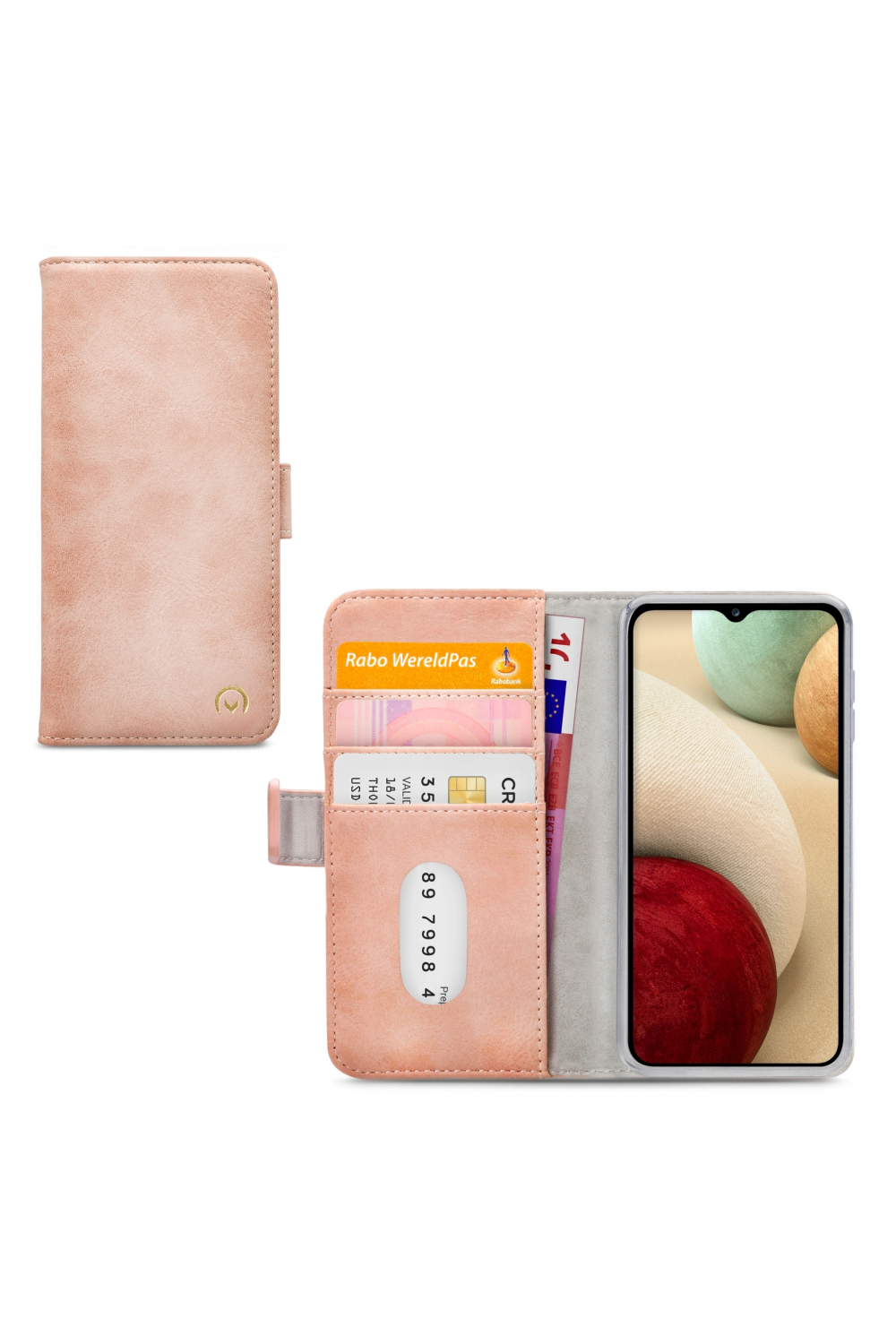 Mobilize Elite Gelly Wallet Book Case Samsung Galaxy A12/M12 Soft Pink
