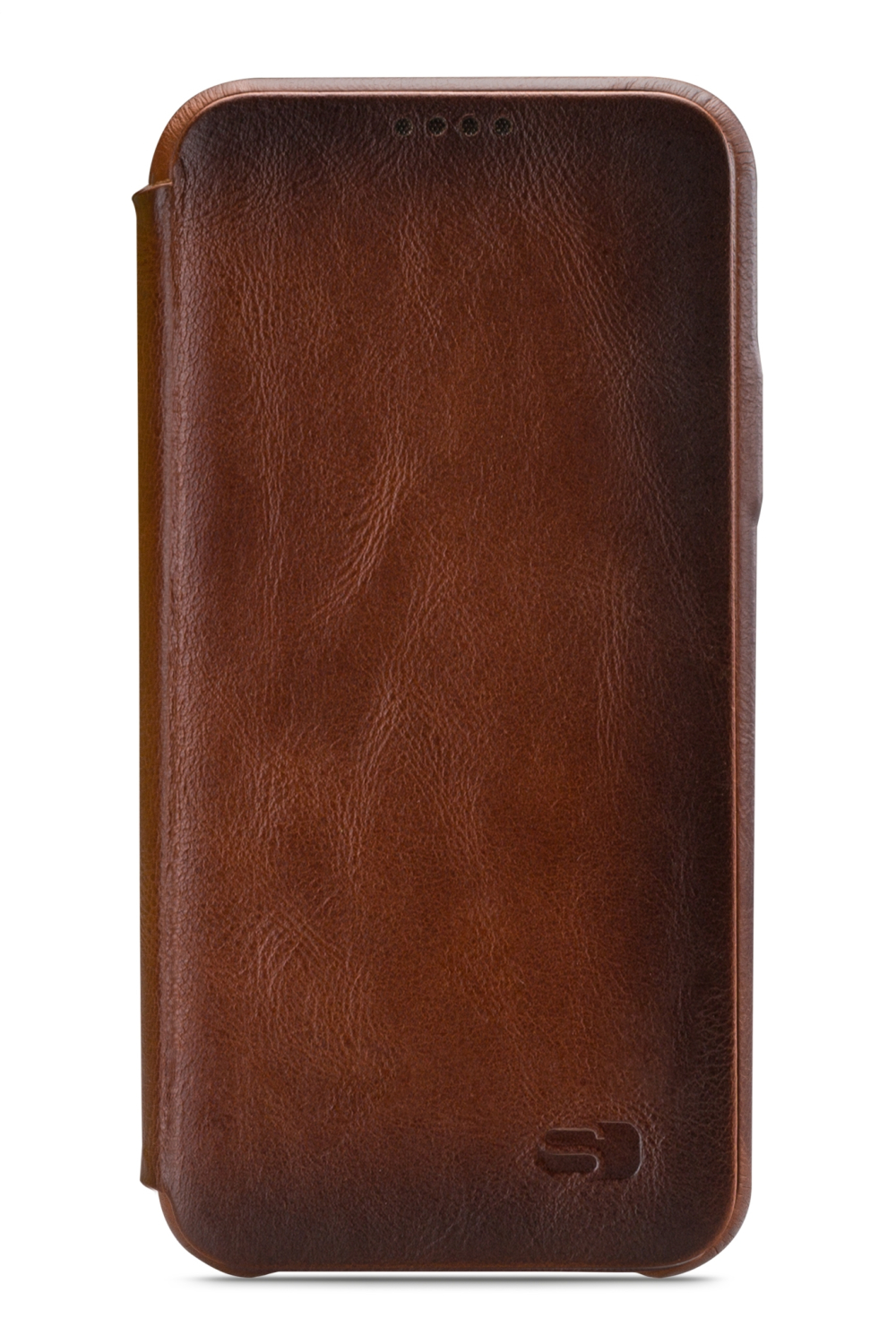 Senza Desire Skinny Leather Booklet Apple Iphone 6/6S Burned Cognac