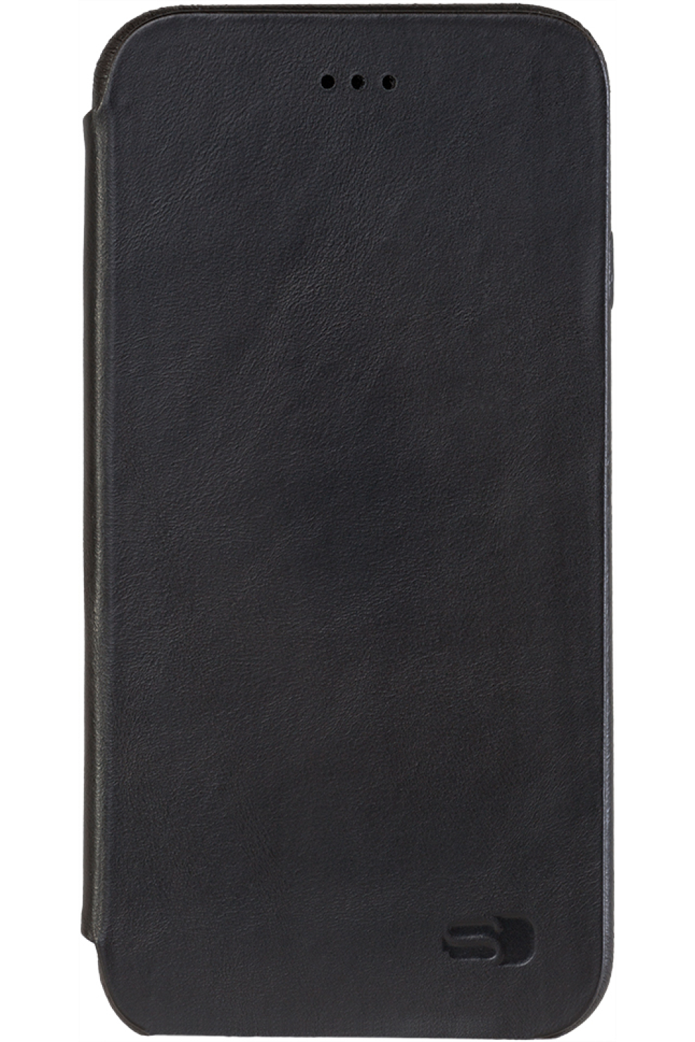 Senza Pure Skinny Leather Booklet Apple Iphone 7 Plus/8 Plus Deep Black