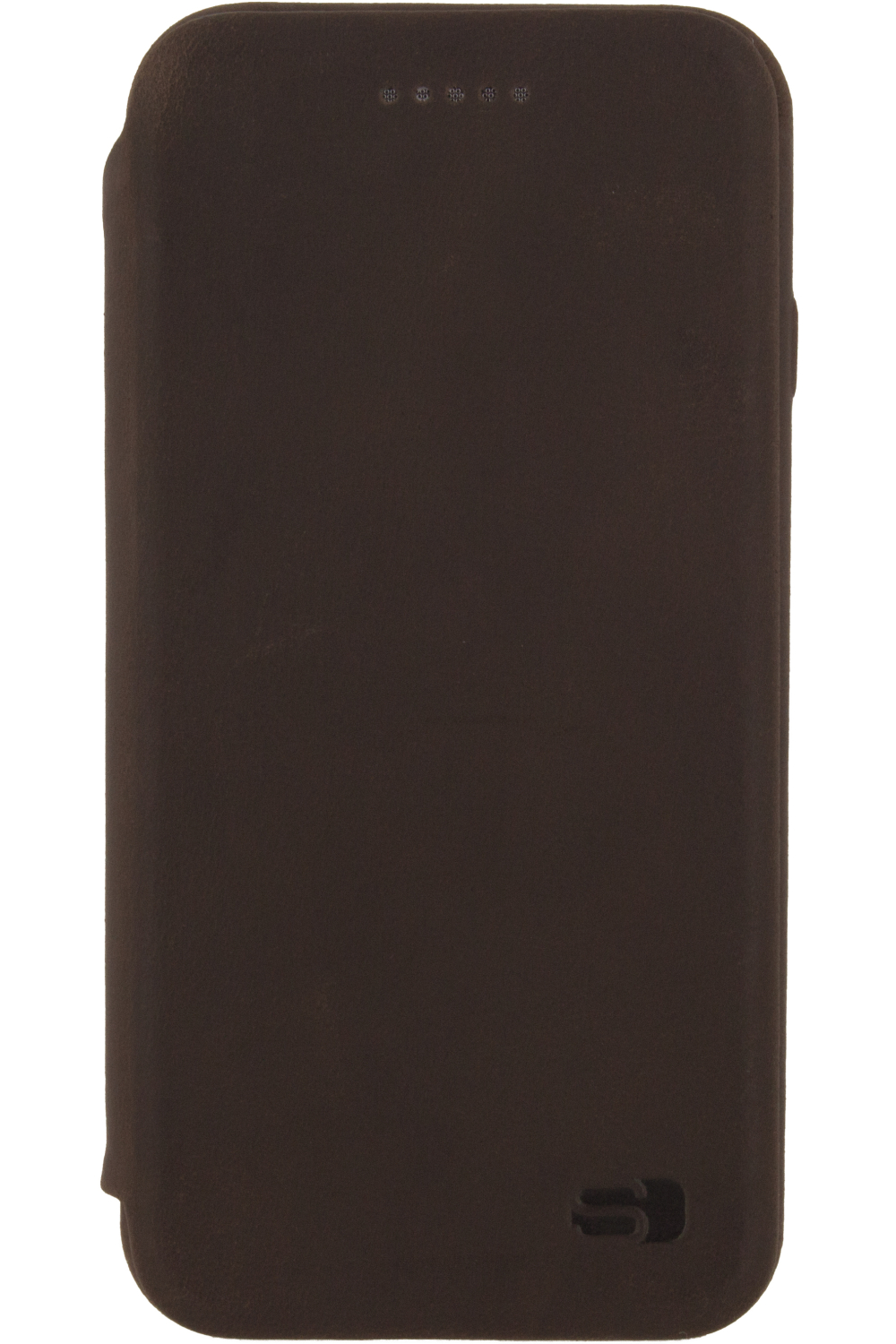 Senza Raw Skinny Leather Wallet Apple Iphone 7/8/Se (2020/2022) Chestnut Brown