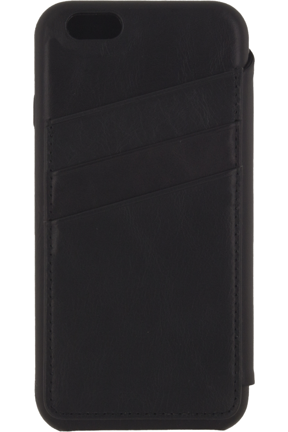 Senza Pure Skinny Leather Wallet Apple Iphone 6/6S Deep Black - Afbeelding 2