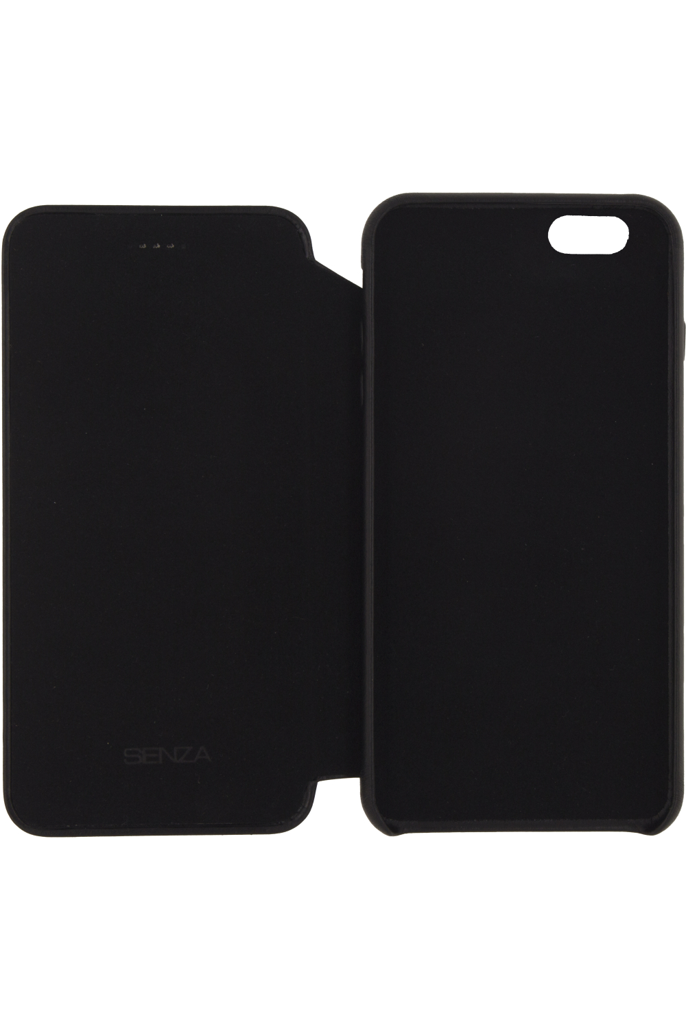 Senza Pure Skinny Leather Wallet Apple Iphone 6/6S Deep Black - Afbeelding 3