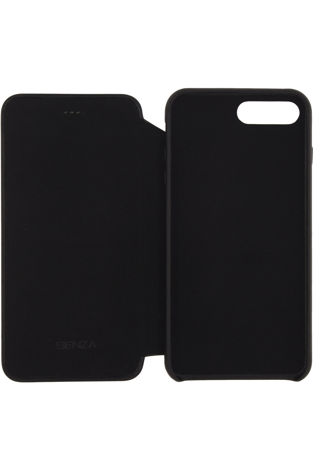 Senza Pure Skinny Leather Wallet Apple Iphone 7 Plus/8 Plus Deep Black - Afbeelding 3