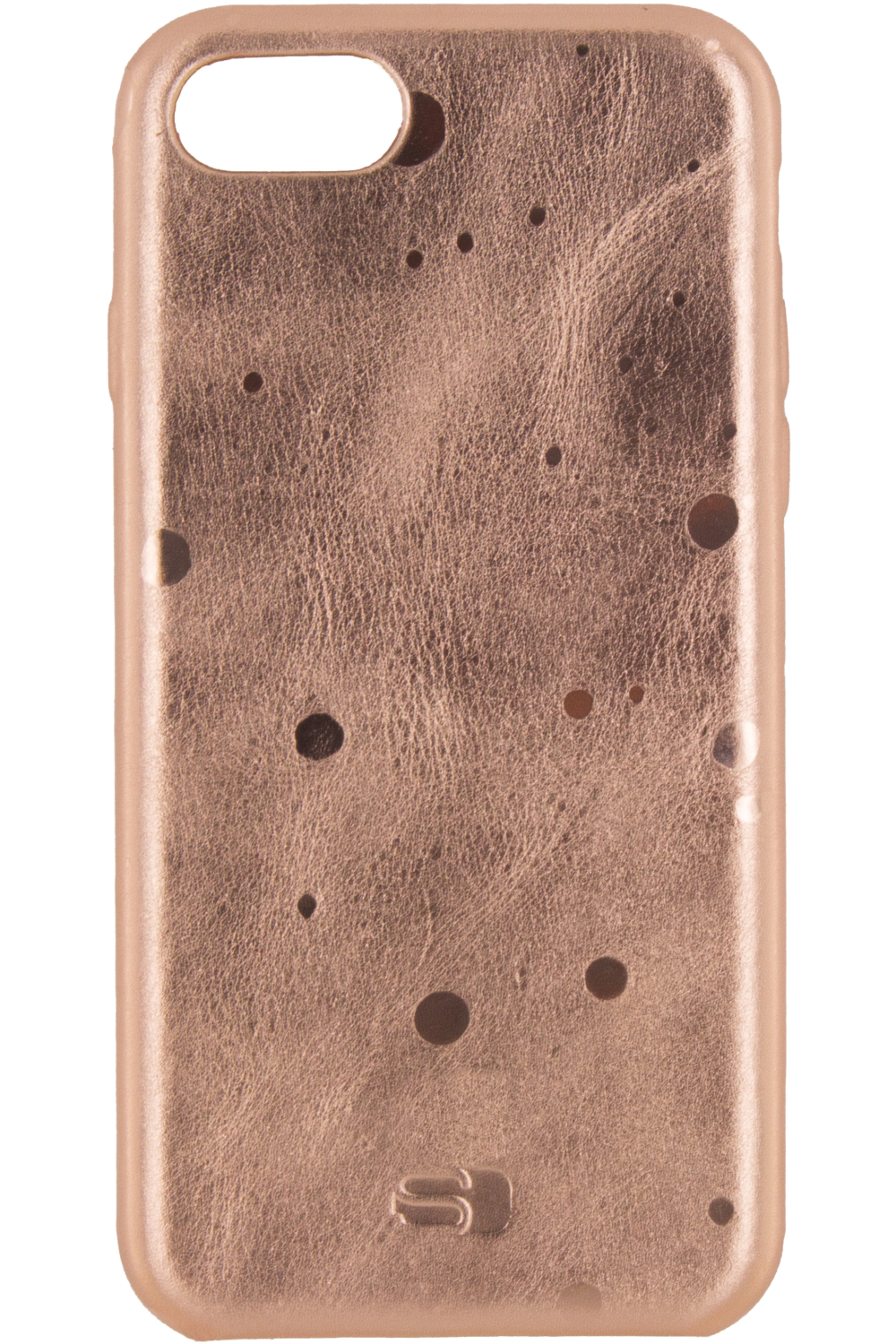Senza Glam Leather Cover Apple Iphone 7/8/Se (2020/2022) Metallic Rosé