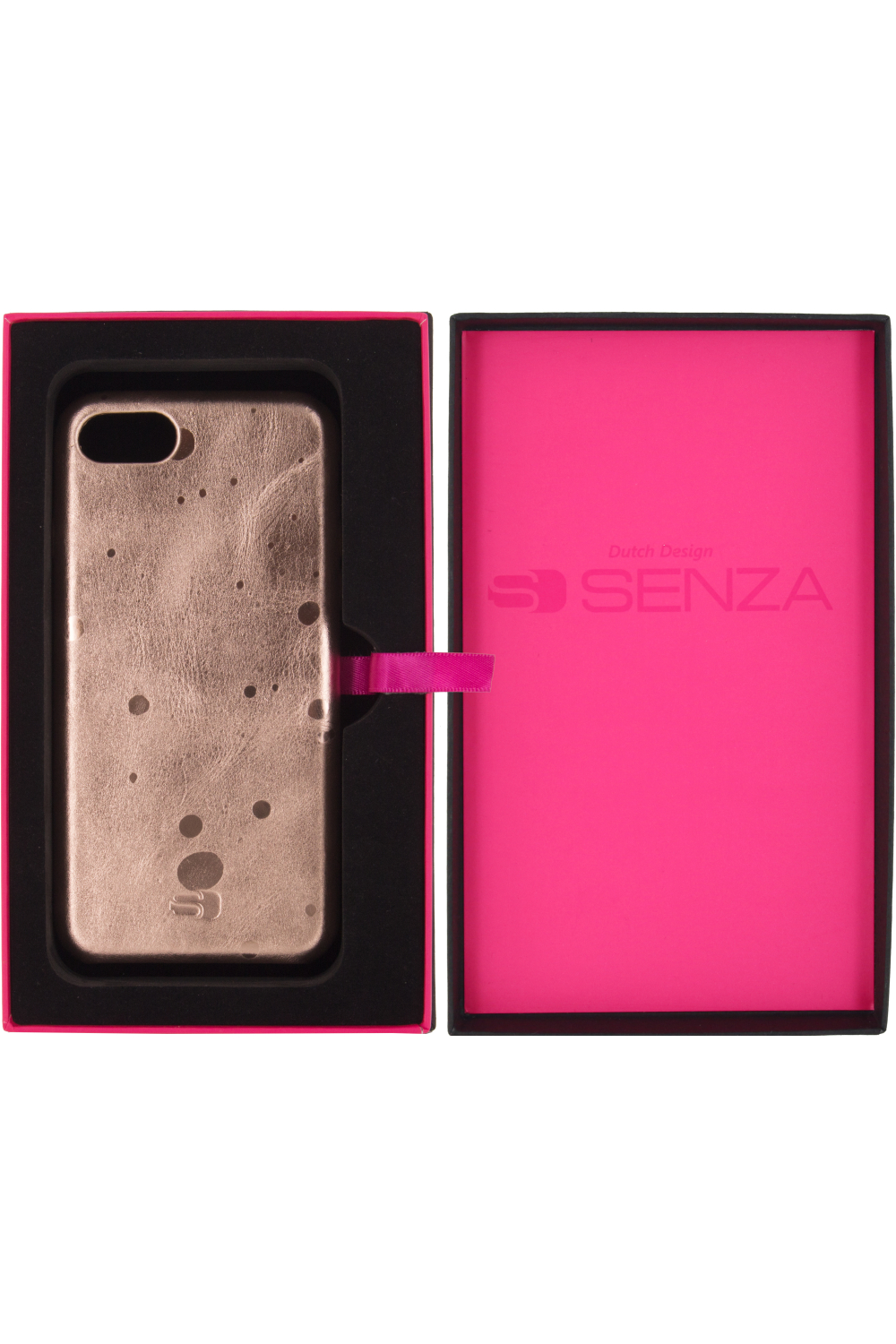 Senza Glam Leather Cover Apple Iphone 7/8/Se (2020/2022) Metallic Rosé - Afbeelding 4