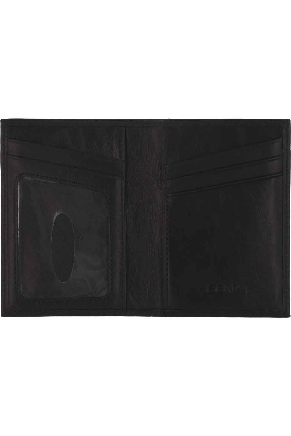 Senza Pure Leather Card Holder Deep Black - Afbeelding 3