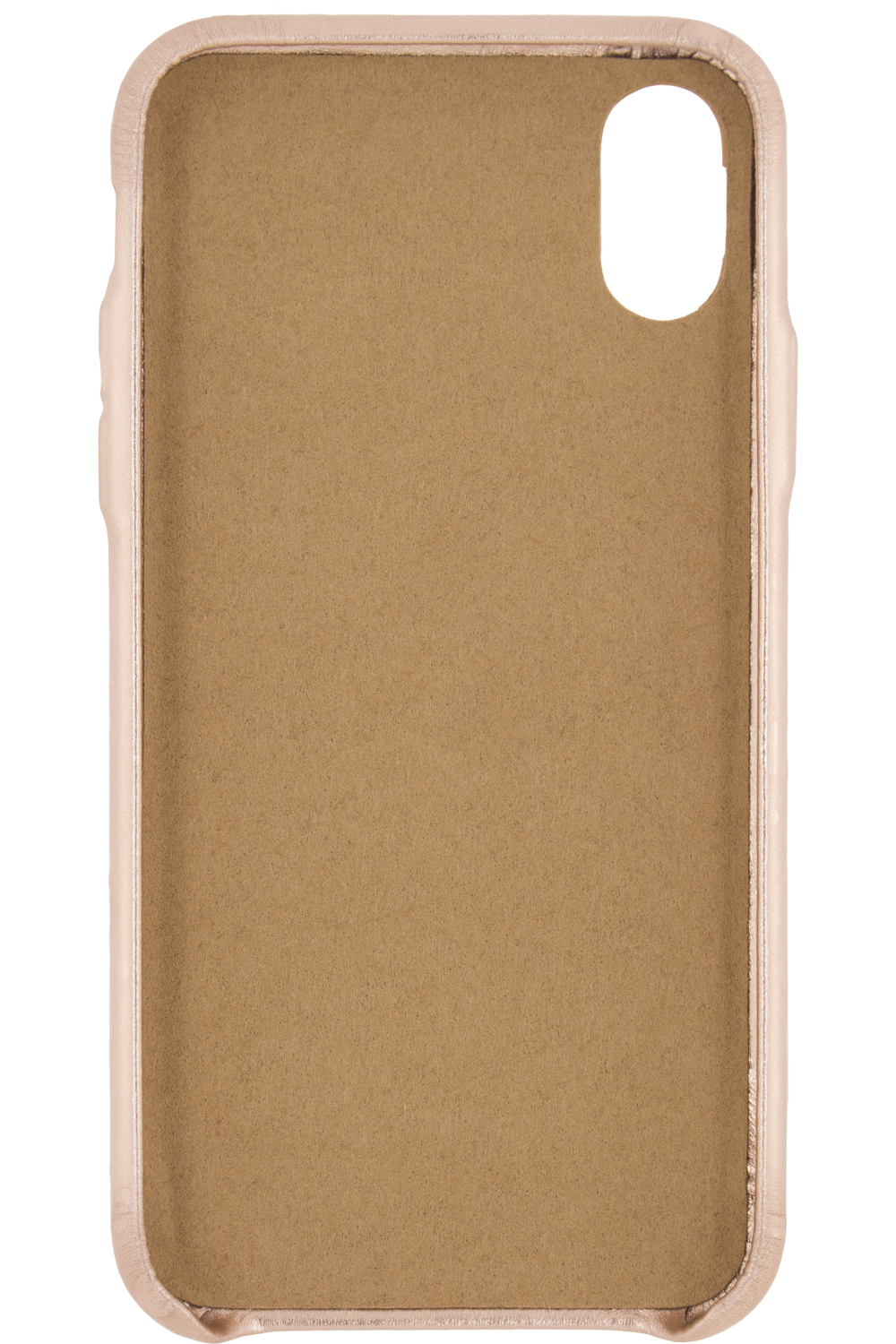Senza Glam Leather Cover Apple Iphone X/Xs Metallic Rosé - Afbeelding 2