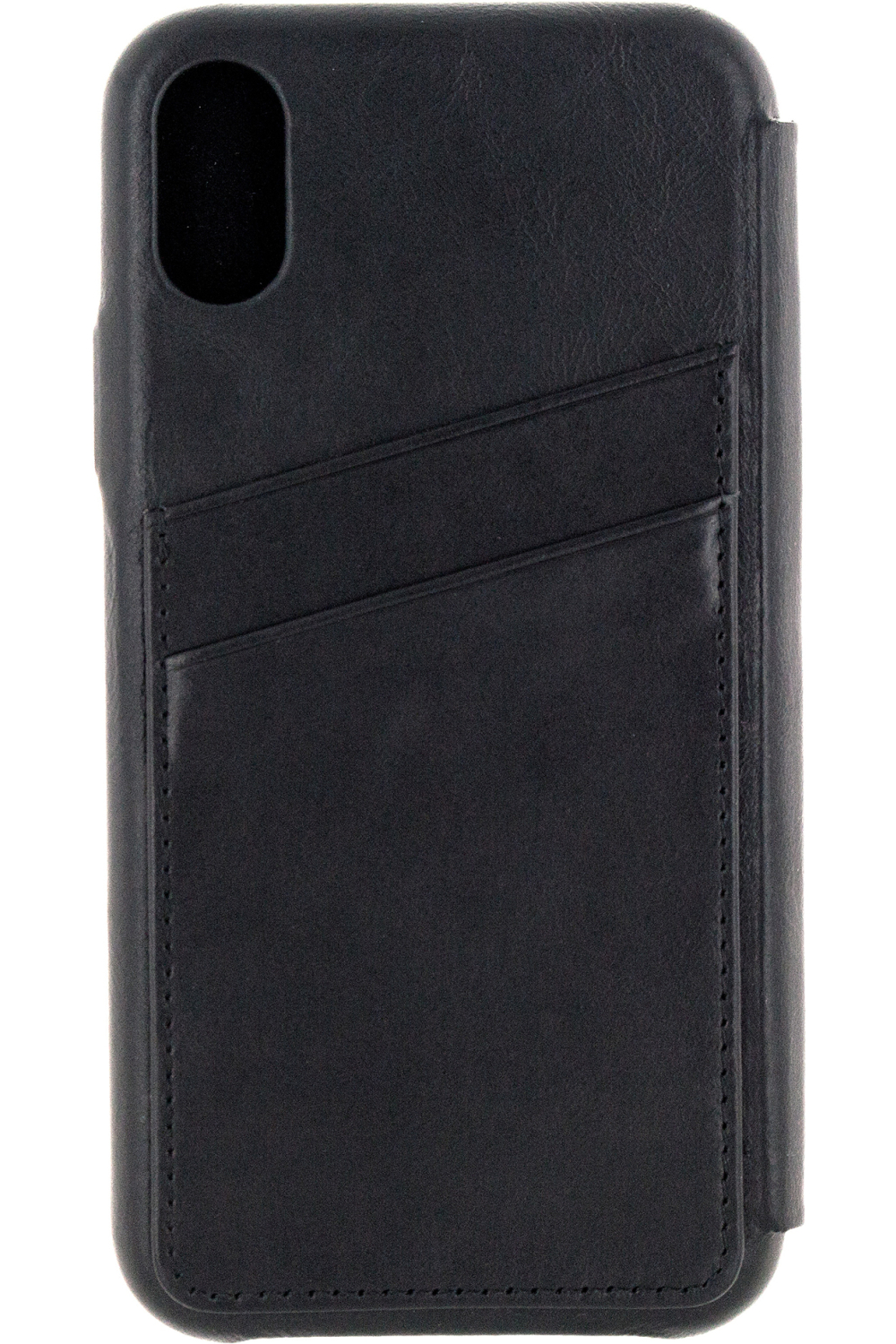 Senza Pure Skinny Leather Wallet Apple Iphone X/Xs Black - Afbeelding 2