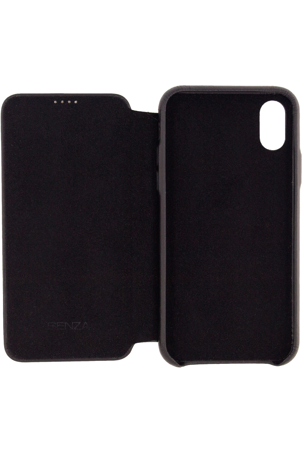 Senza Pure Skinny Leather Wallet Apple Iphone X/Xs Black - Afbeelding 3